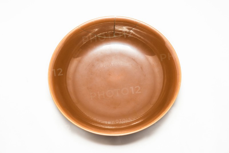 Cafe au lait monochrome bowl, 1736-1795. Artist: Unknown.