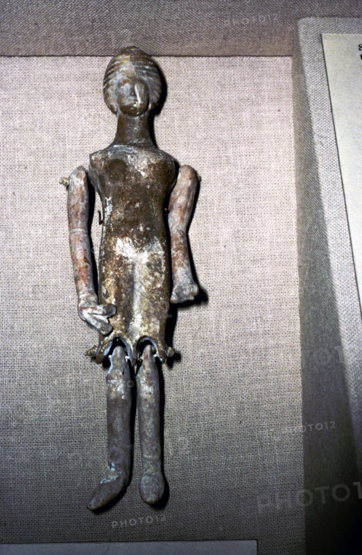 Terracotta Corinth Doll, 350 BC. Artist: Unknown.