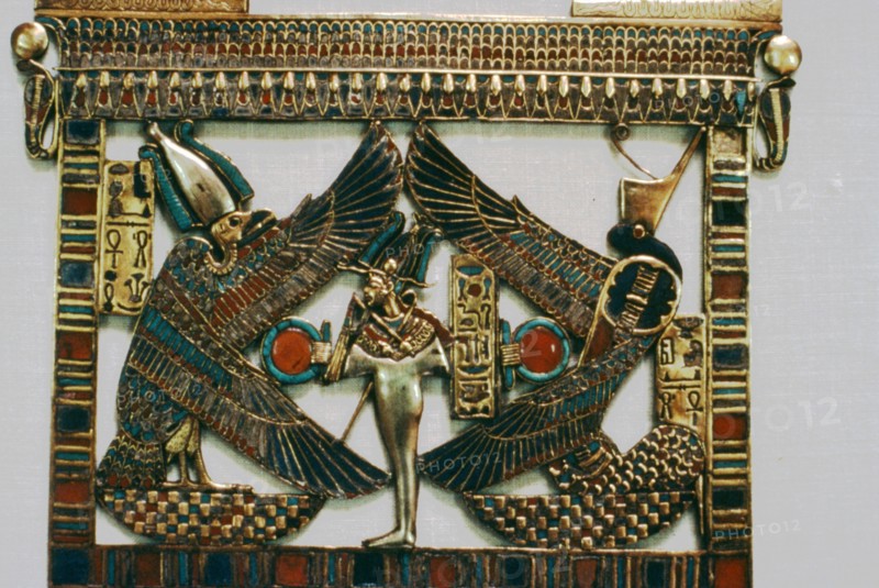 Pectoral Plaque from the Tomb of Tutakhamun,  New Kingdom, c1332BC-1323 BC Artist: Unknown.