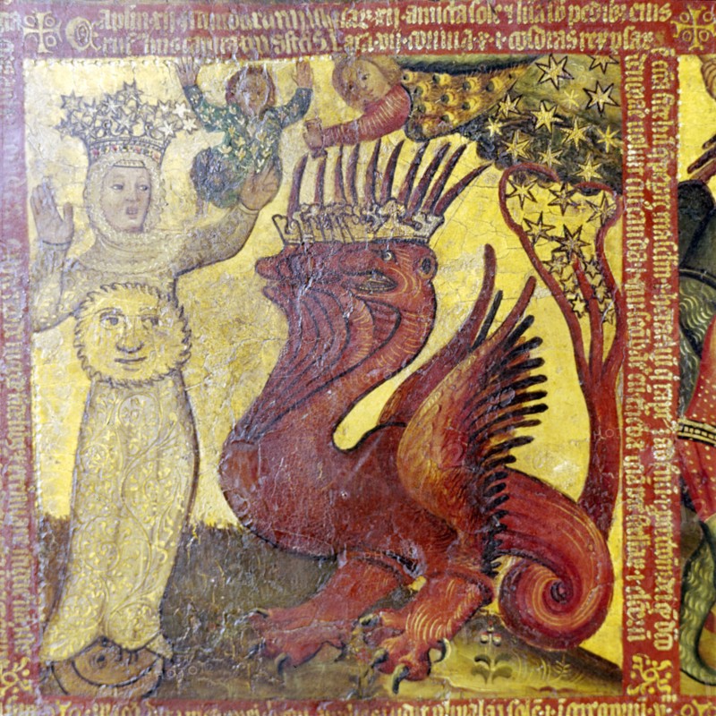 The Woman Clothed with the Sun, 14th-15th century. Artist: Master Bertram of Hamburg.