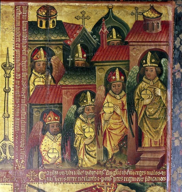 The Seven Letters to the Seven Churches, 14th-15th century. Artist: Master Bertram of Hamburg.