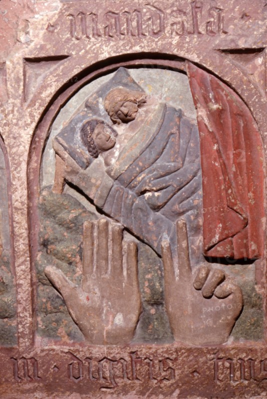 'Do not commit adultery', The Ten Commandments, c20th century. Artist: Unknown.