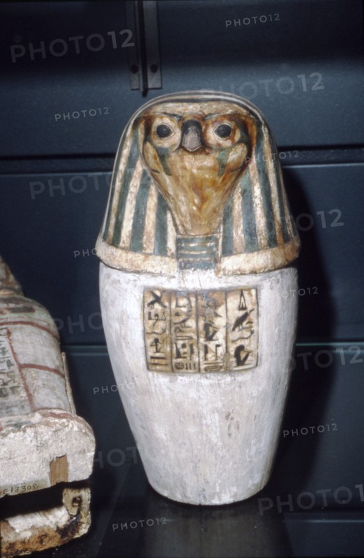 Osiris Canopic Jar, 22nd Dynasty, c1550BC-1069 BC. Artist: Unknown.