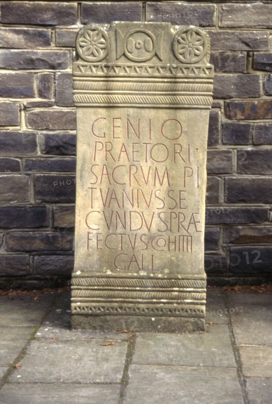 Roman altar from Vindolanda, c1st-2nd century. Artist: Unknown.