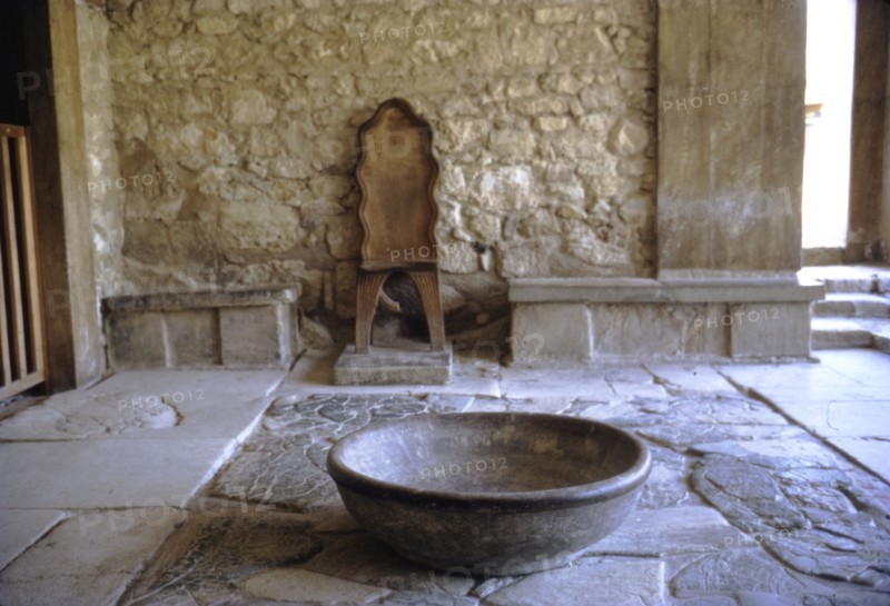 Antichamber to Throne Room in Royal palace, Knossos, Crete, 15th century BC. Artist: Unknown.
