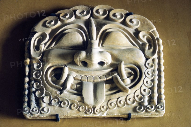 Greek Head of Gorgon or Medusa, Syracuse, Sicily.  Artist: Unknown.