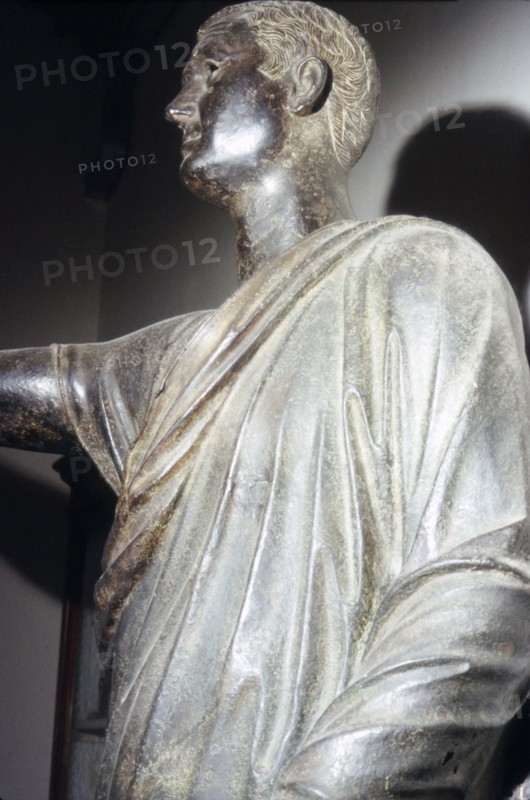 The Orator, Etruscan Bronze, detail, 1st century BC. Artist: Unknown.