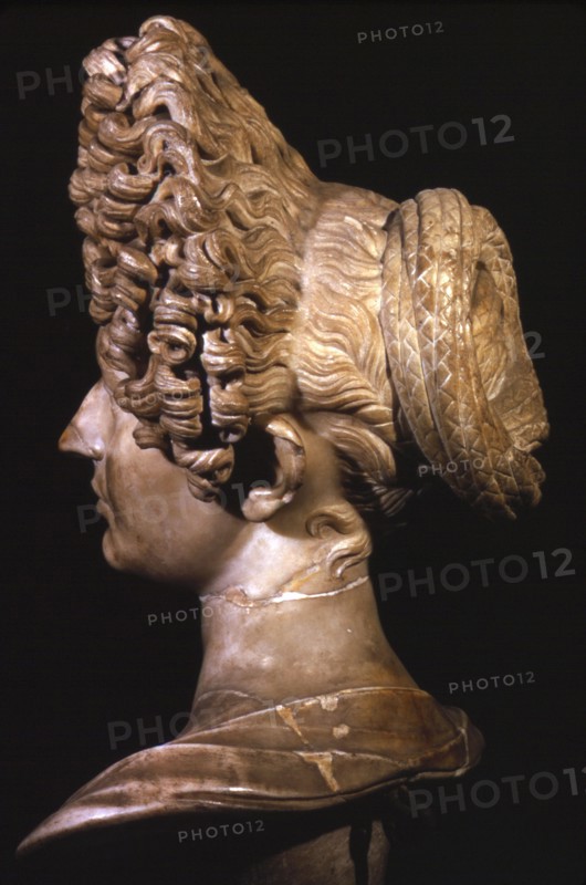 Head of Roman Lady of Flavian Period, late 1st century. Artist: Unknown.