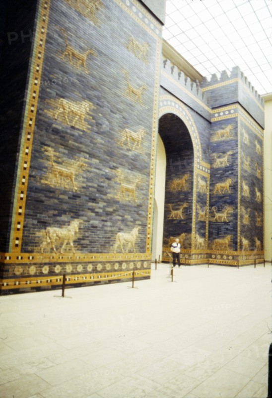 Ishtar Gate, Babylon, 575 BC, (c20th century). Artist: Unknown.
