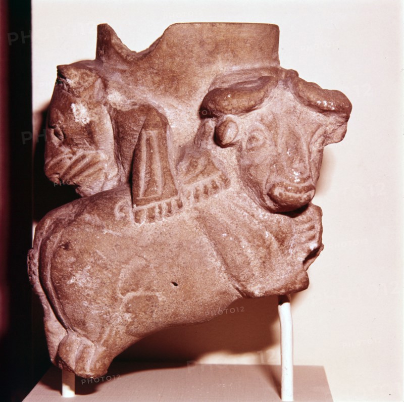 Sumerian Libartion Vase from Uruk (Warka), Southern Iraq, c2900 BC. Artist: Unknown.
