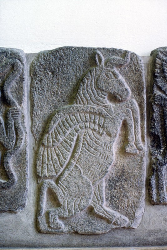 Hittie relief, Tel Halaf,  6100 BC - 5100 BC. Artist: Unknown.