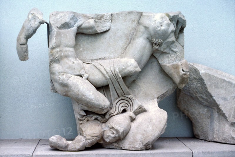 Pergamon Altar detail, early 2nd century.  Artist: Unknown.