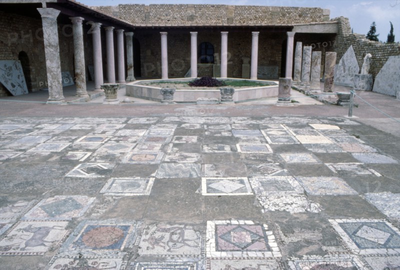 Mosaic at the Roman Villas, Carthage, Tunisia, c2nd-3rd century. Artist: Unknown.