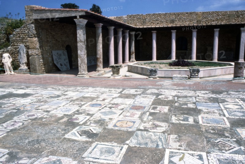Mosaic at the Roman Villas, Carthage, Tunisia, c2nd-3rd century. Artist: Unknown.