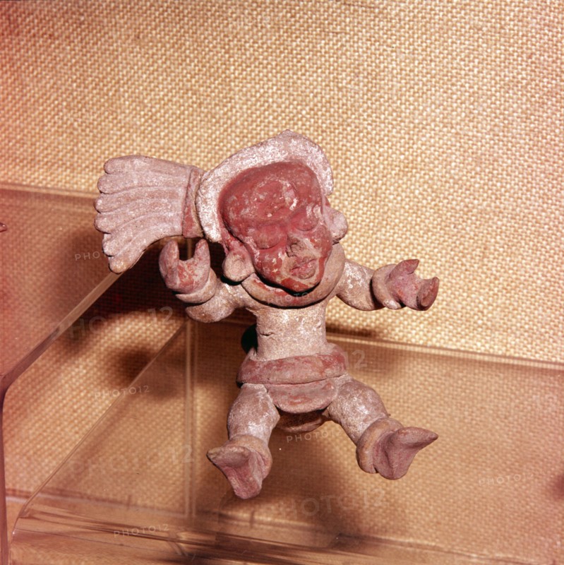 Mexican Terracotta Figurine, Huaxtec Culture, Aztec Period, c15th century. Artist: Unknown.