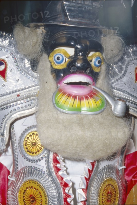 Oruro Mask, Bolivia.  Artist: Unknown.