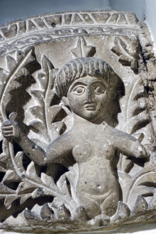 Daphne, Coptic carving, Ahnassia, Beni-Soueff, Egypt, 3rd century. Artist: Unknown.