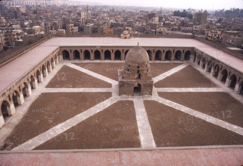Mosque of Ibn Tulun, Built AD 876-879, Cairo, c20th century. Artist: CM Dixon.