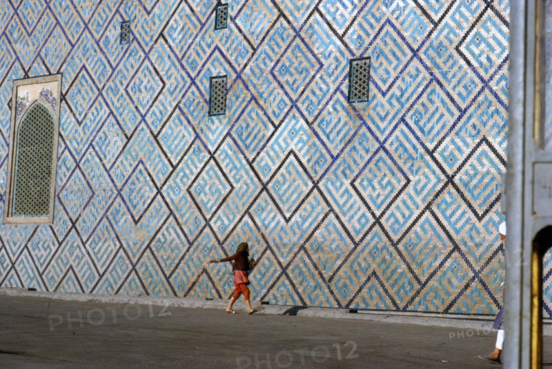 Ulug-Beg Madrasa built 1417-20, Samarkand Registan, c20th century Artist: CM Dixon.