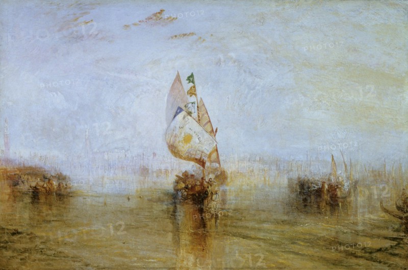 'The Sun of Venice Going to Sea', 1843. Artist: JMW Turner