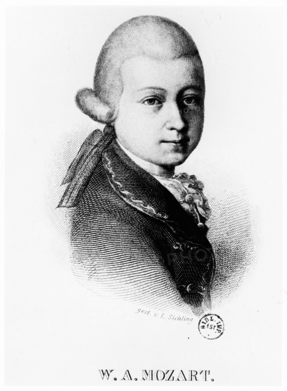 Wolfgang Amadeus Mozart (1756-1791) in 1770. Artist: Unknown