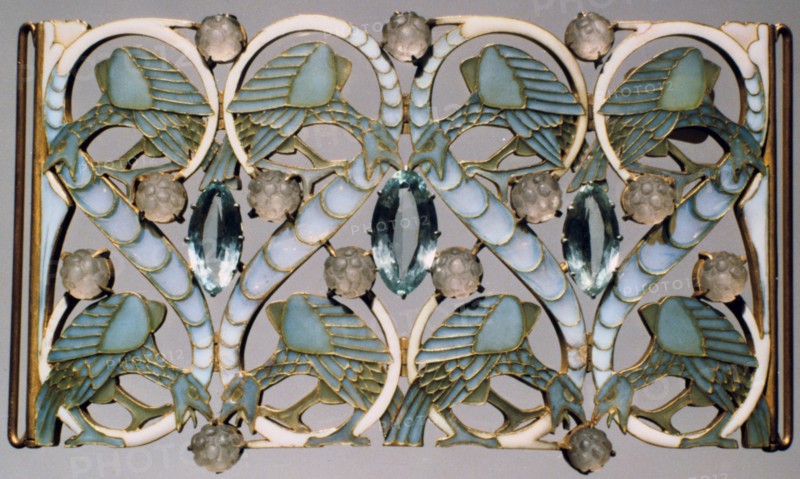 Plaque, late 19th/20th century. Artist: Rene Lalique