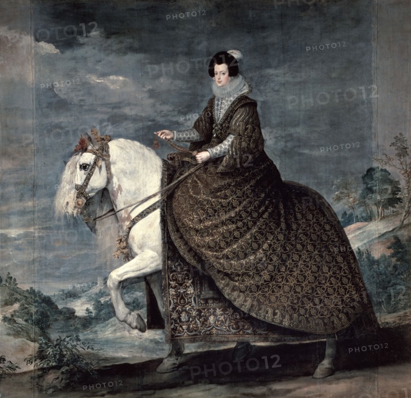 'Queen Isabella of Bourbon', 1629-1635. Artist: Diego Velasquez