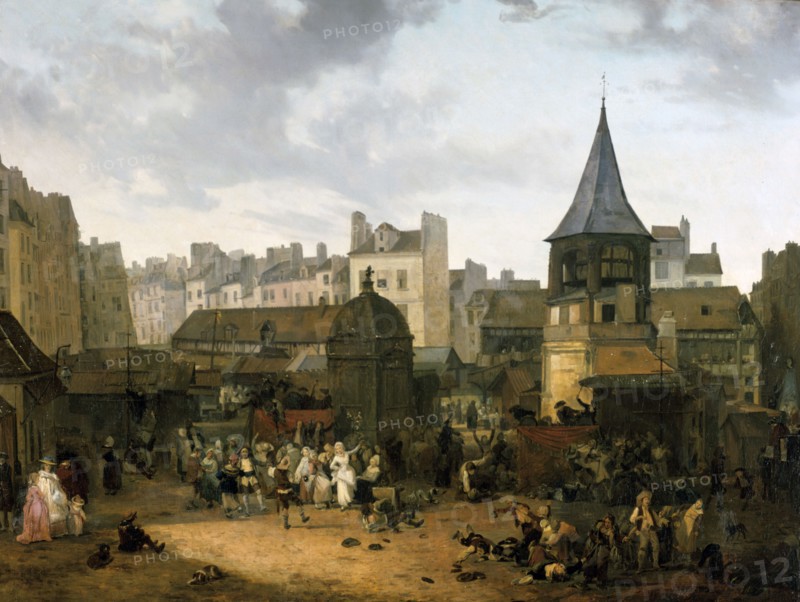 'A Celebration for the Birth of the French Heir apparent', 1781 (1783). Artist: Philibert Louis Debucourt