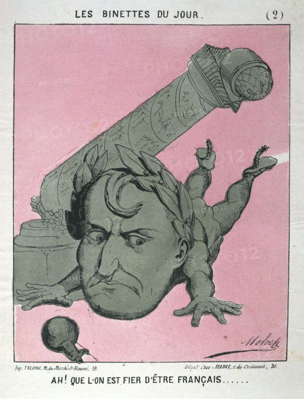 'Ah! Que l'on est fier d'etre Francais', 1871. Artist: Anon