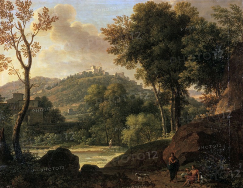 'The Countryside around Florence', Italy, late 18th/early 19th century. Artist: Francois-Xavier Fabre