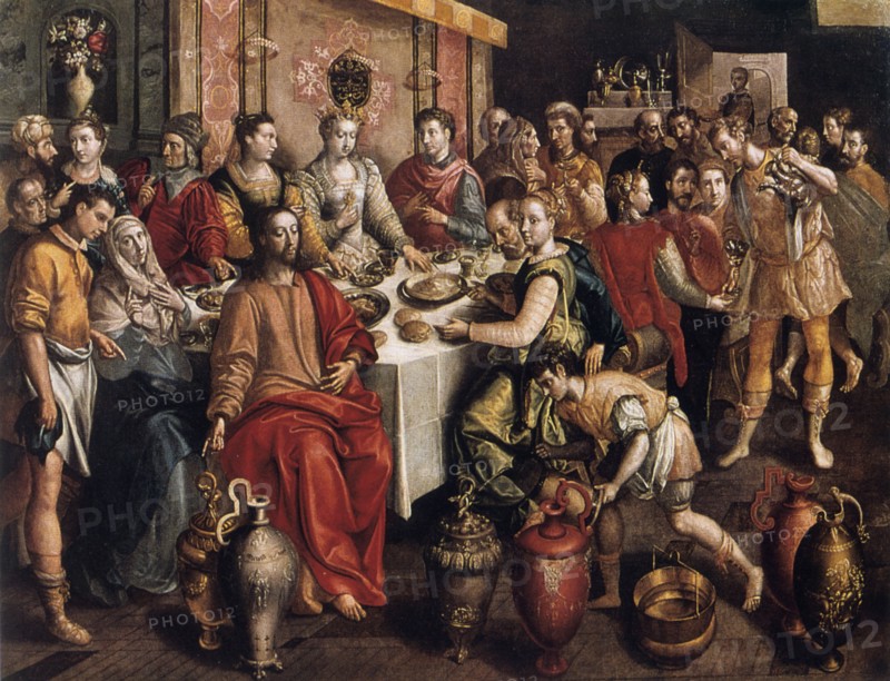 'The Marriage at Cana', 1596-1597. Artist: Martin de Vos