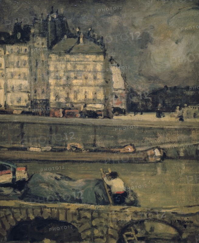 'The Edges of the Seine, Paris', (1880-1924?). Artist: James Wilson Morrice