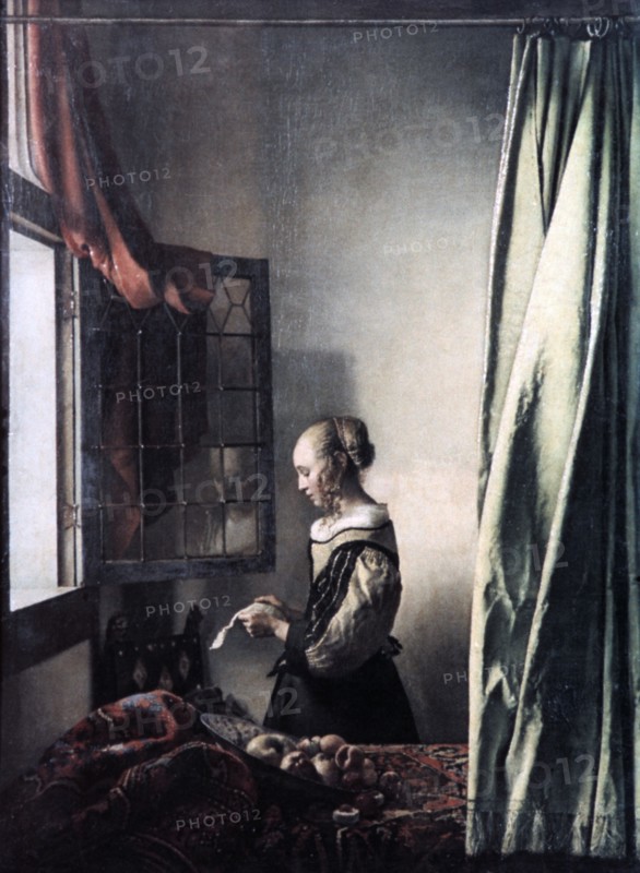 'Girl Reading a Letter at an Open Window', c1657. Artist: Jan Vermeer