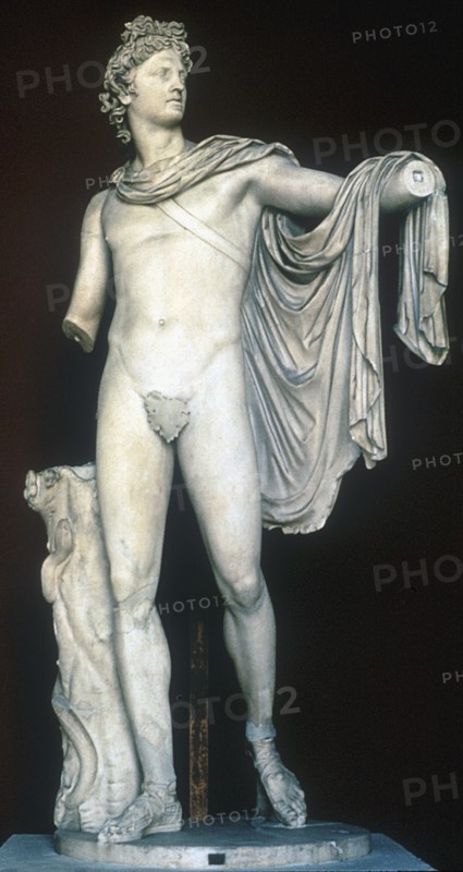 Apollo Belvedere, Ancient Greek statue, c400-323 BC. Artist: Unknown
