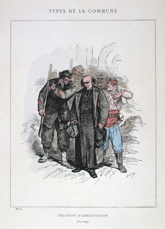 'Peloton d'Arrestation', Paris Commune, 1871. Artist: Anon