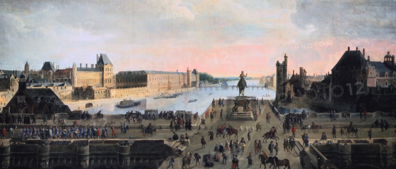 'View of Pont Neuf', Paris, c1635. Artist: Anon