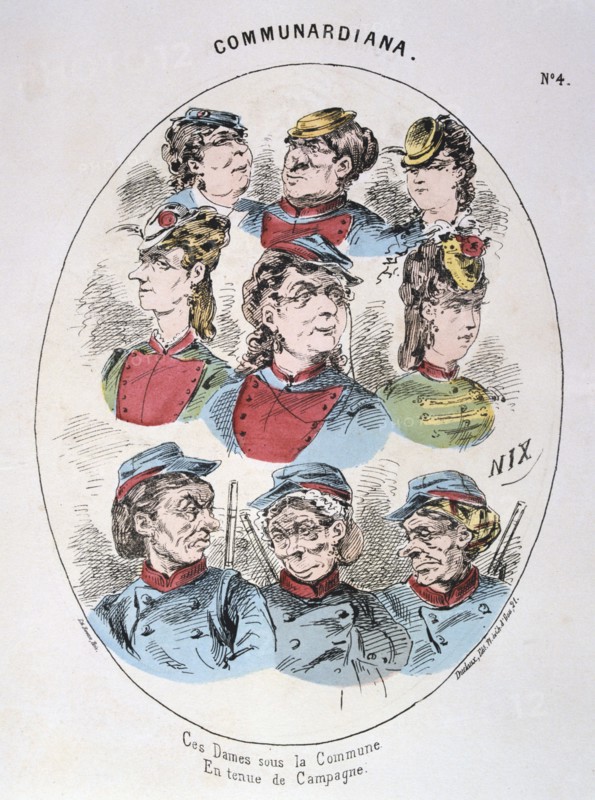 'Les Beaux Jours de la Commune', 1871. Artist: Anon