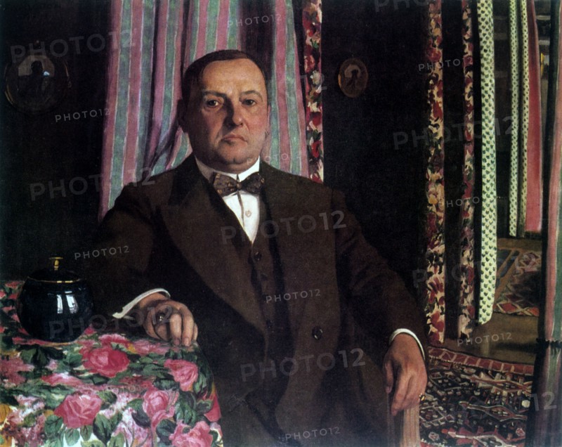 'Portrait of Georg E. Haasen', 1913.  Artist: Félix Vallotton