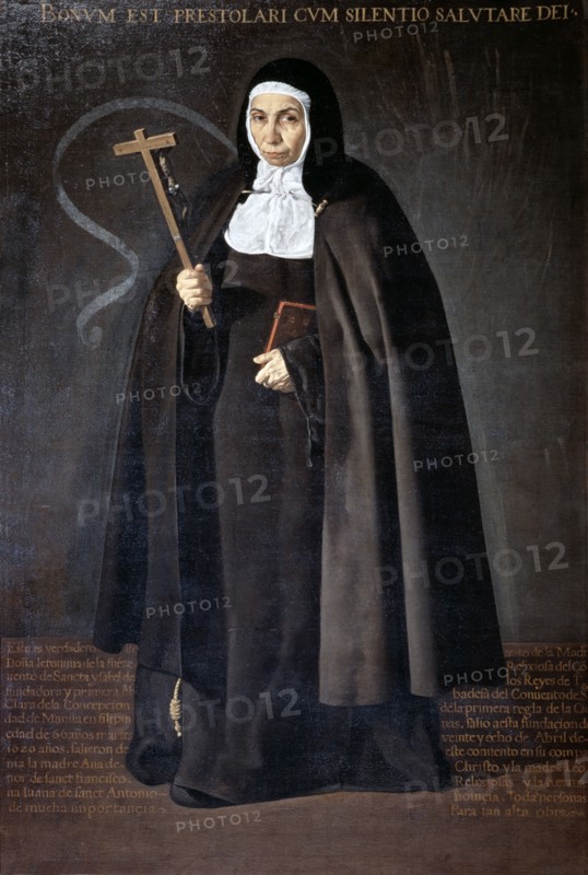 'Abbess Jerónima de la Fuente', 1620.  Creator: Diego Velasquez.