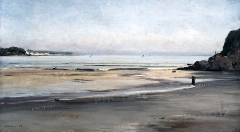 'Rising Tide on Saturday Morning', 1876.  Artist: Emmanuel Lansyer