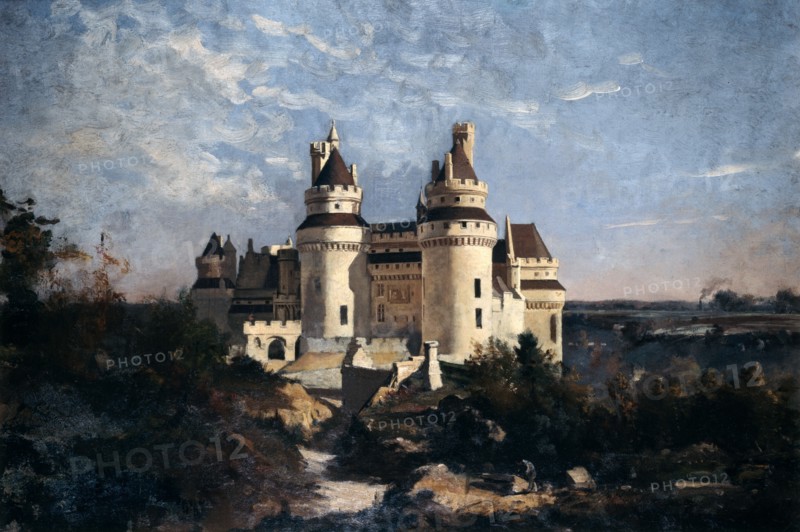 'Pierrefonds', 1868. Artist: Emmanuel Lansyer
