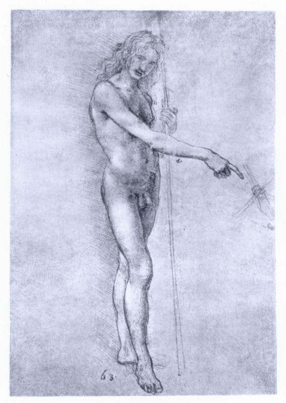'St John the Baptist', c1478.  Artist: Leonardo da Vinci
