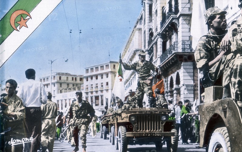 Algerian independence from France, 1962. Artist: Unknown