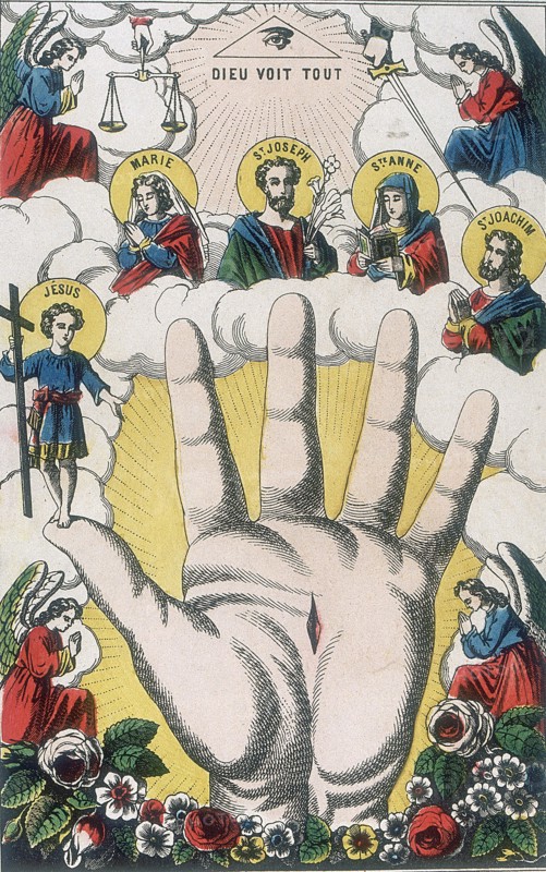 'The Powerful Hand', 19th century. Artist: Anon