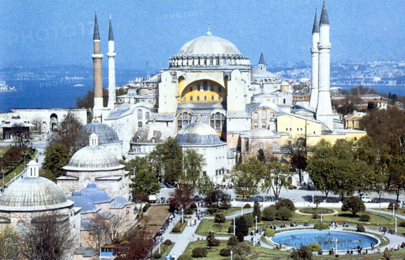 Hagia Sophia, Istanbul (Constantinople), Turkey, 1980s. Artist: Unknown