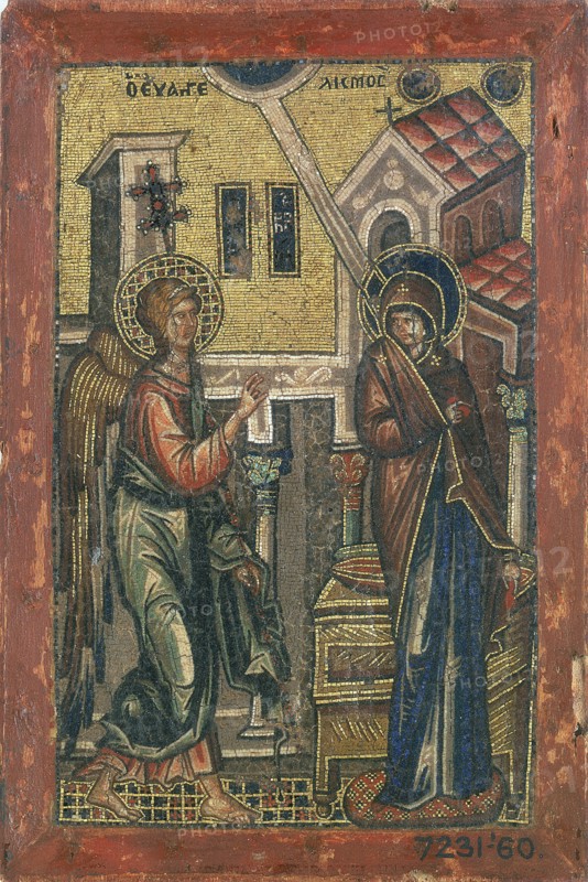 The Annunciation, early 14th century. Artist: Unknown