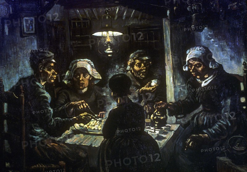 'The Potato Eaters', 1885. Artist: Vincent van Gogh