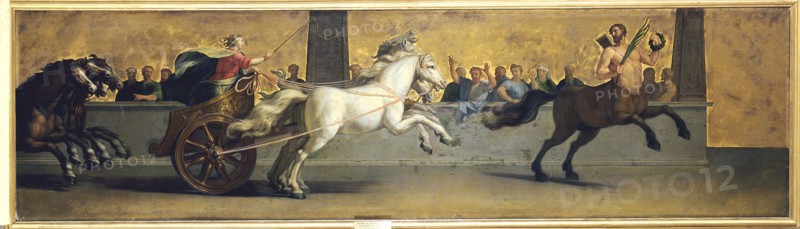 'The Education of Achilles: Chariot Racing', mid-late 17th century. Artist: Jean-Baptiste de Champaigne