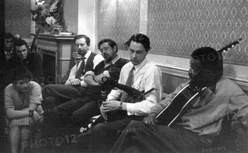 Seamus Ennis and Fitzroy Coleman, London, late 1950s-early 1960s. Artist: Eddis Thomas