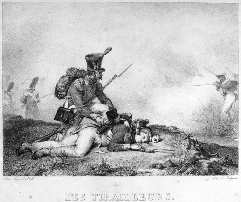 'Riflemen', 19th century. Artist: Unknown